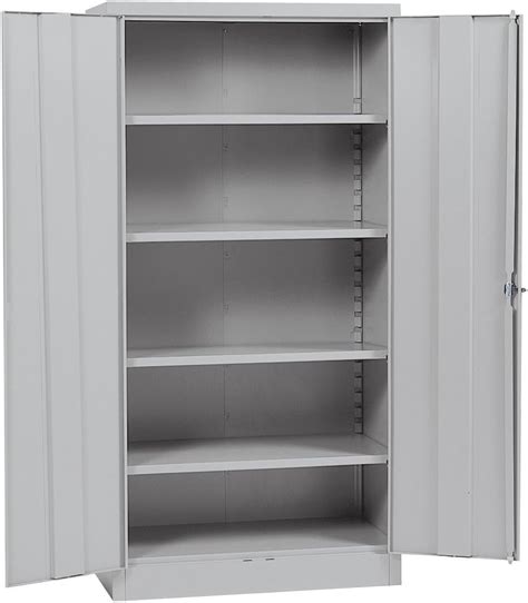 sandusky lee four shelf steel storage cabinet amazon prime|sandusky metal storage cabinet.